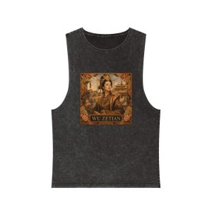 Wu Zetian Unisex Stonewash Tank Top