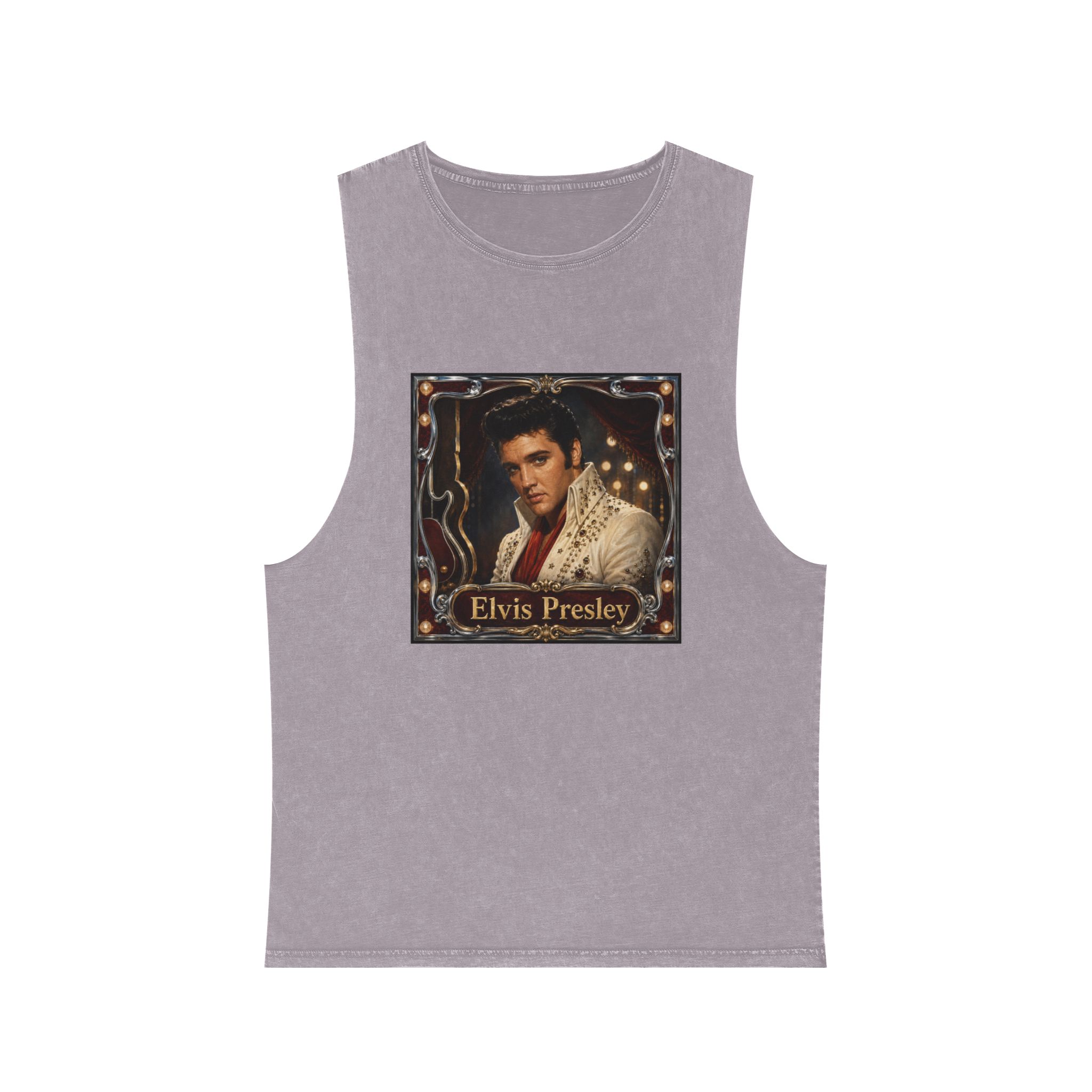 Elvis Presley Unisex Stonewash Tank Top - Image 17