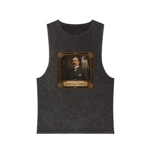 Guccio Gucci Unisex Stonewash Tank Top