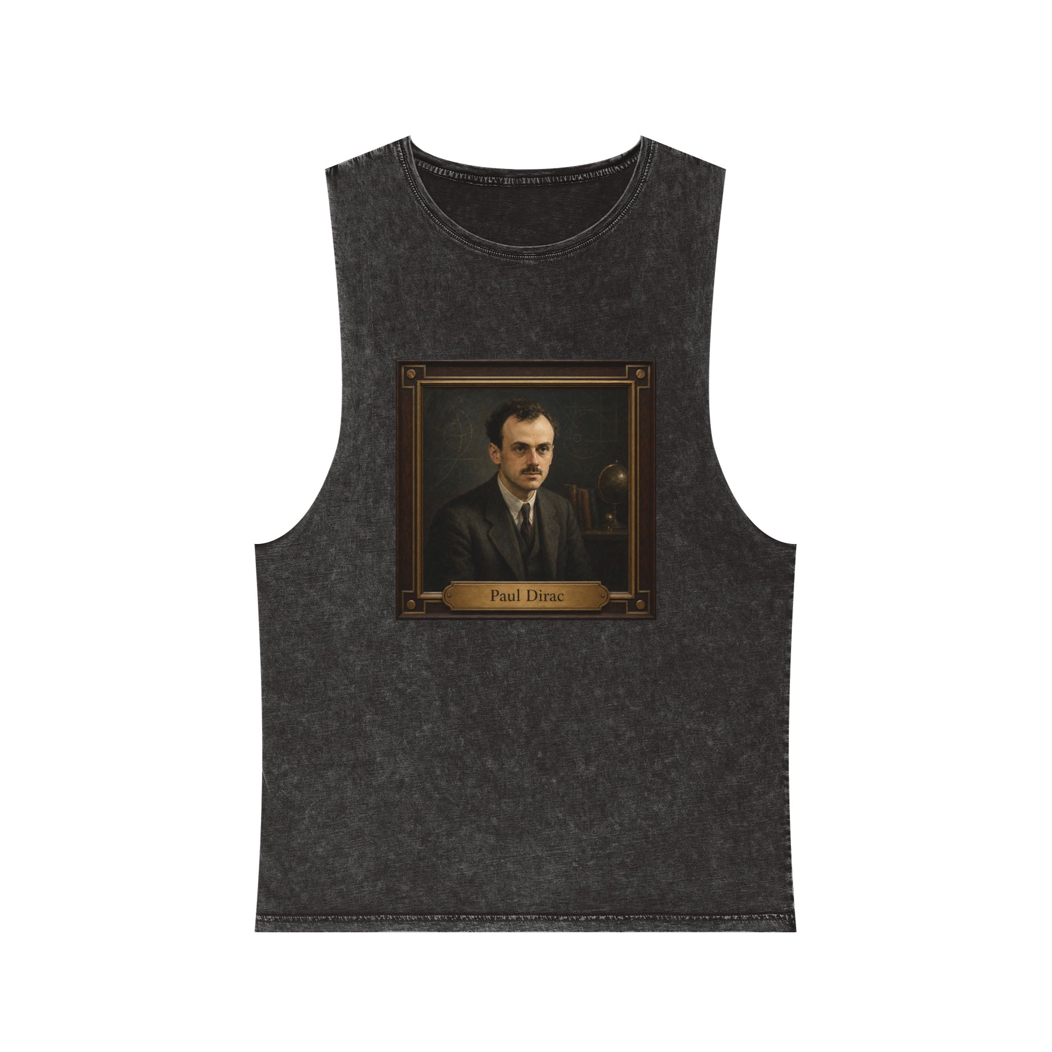 Paul Dirac Unisex Stonewash Tank Top