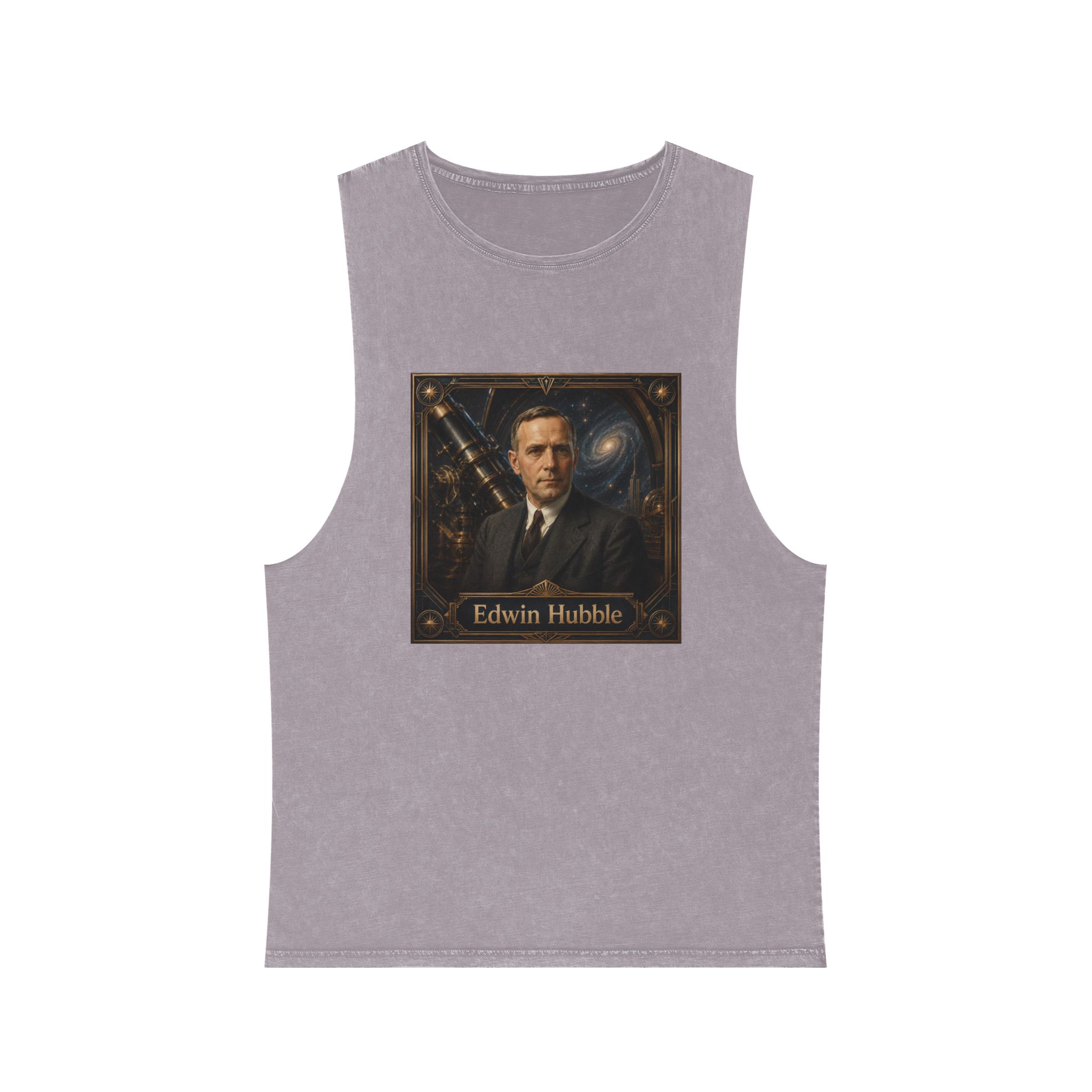 Edwin Hubble Unisex Stonewash Tank Top - Image 17
