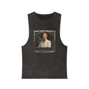 Gertrude B Elion Unisex Stonewash Tank Top