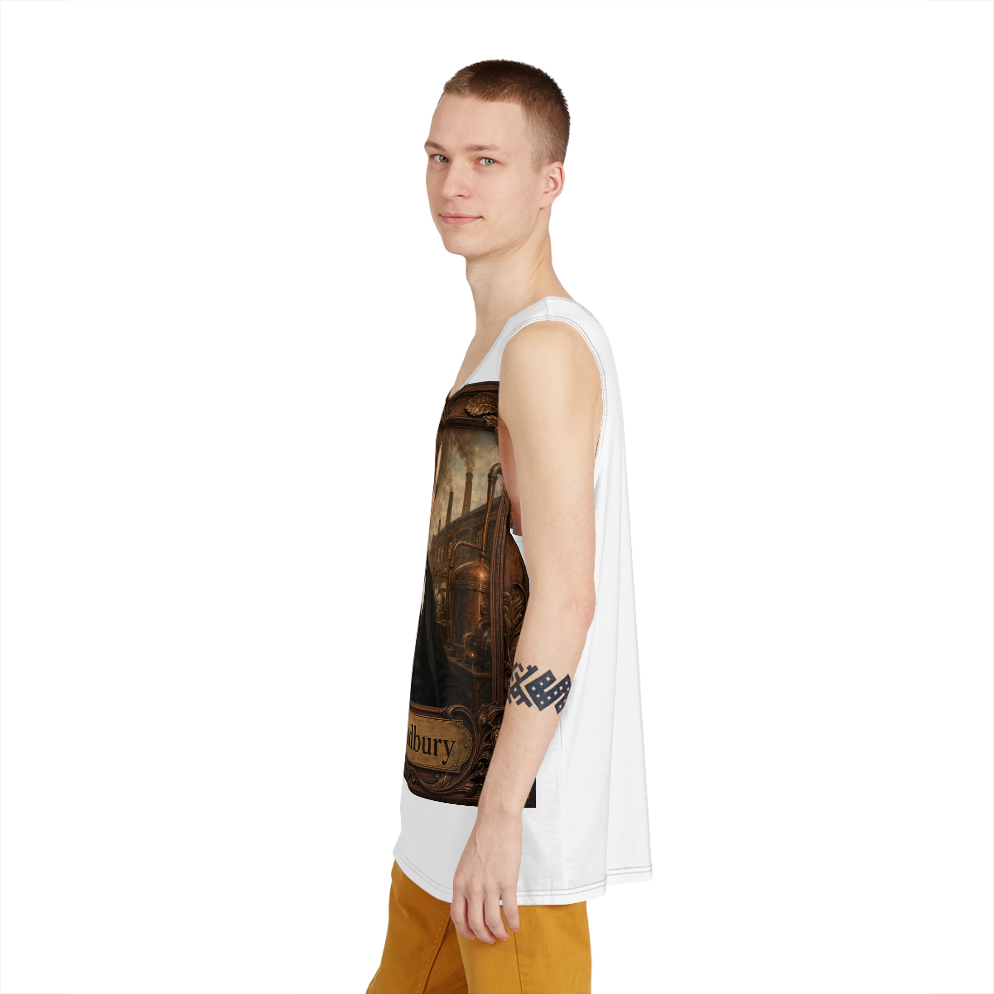 History Shopping 889 John Cadbury Mens Tank Aop