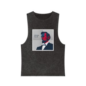Historical Design 235DEF Unisex Stonewash Tank Top