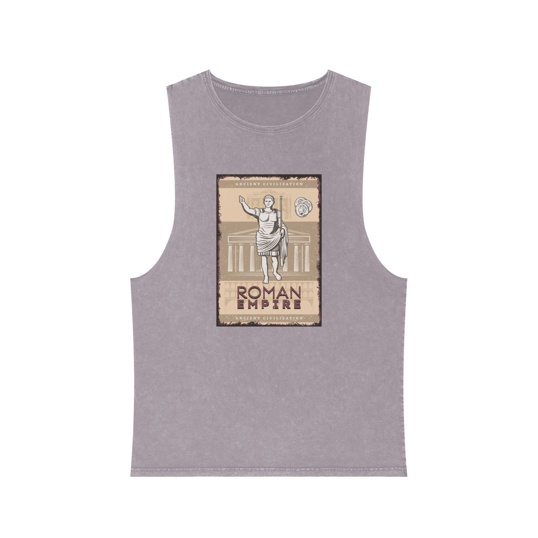 Historical Design 9A748A Unisex Stonewash Tank Top - Image 17