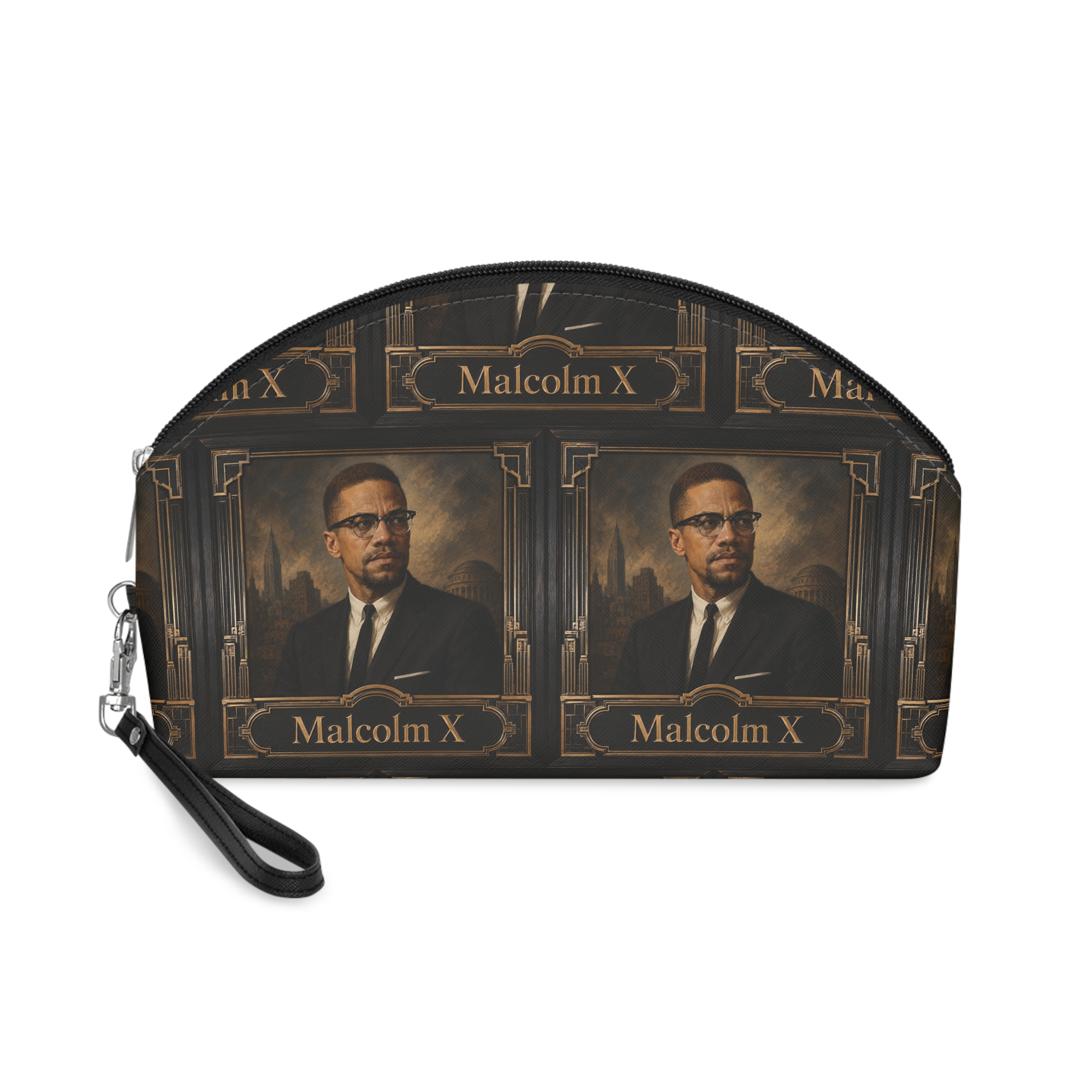 Malcolm X Makeup Bag