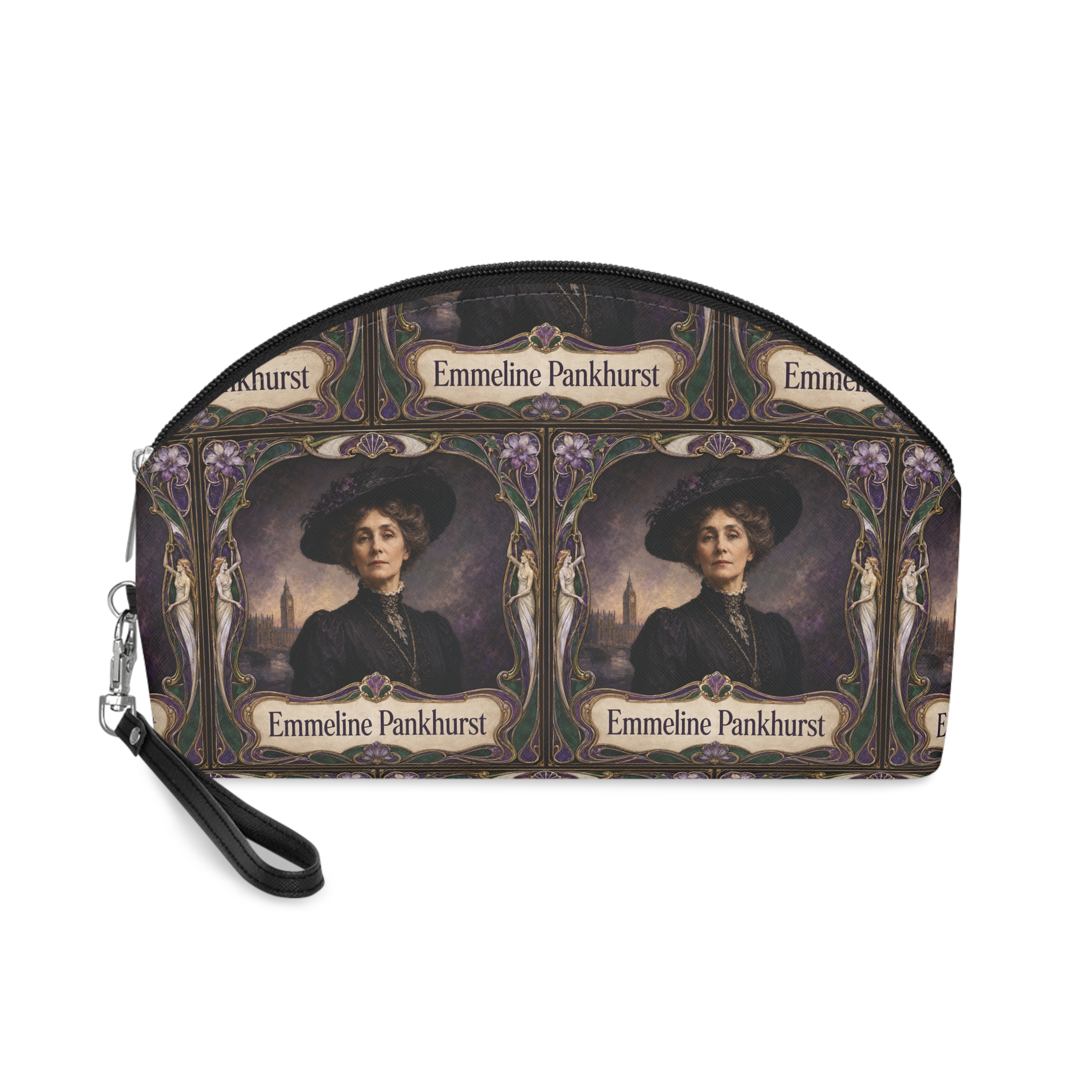 Emmeline Pankhurst Makeup Bag
