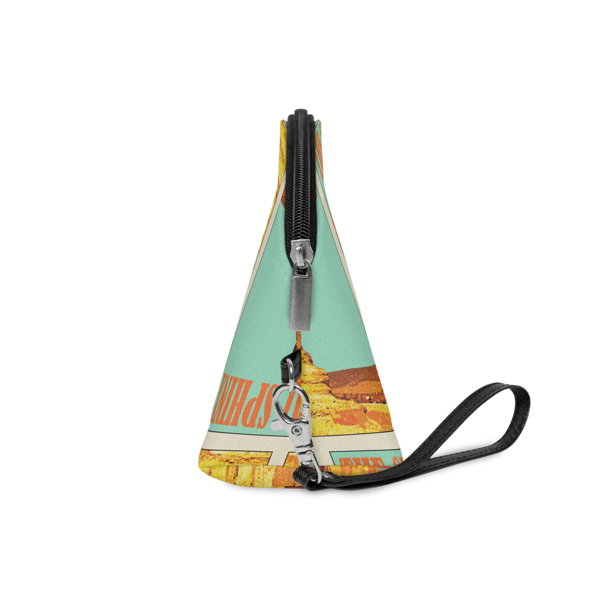 Great Sphinx Retro Travel Poster (1) Makeup Bag - Image 3