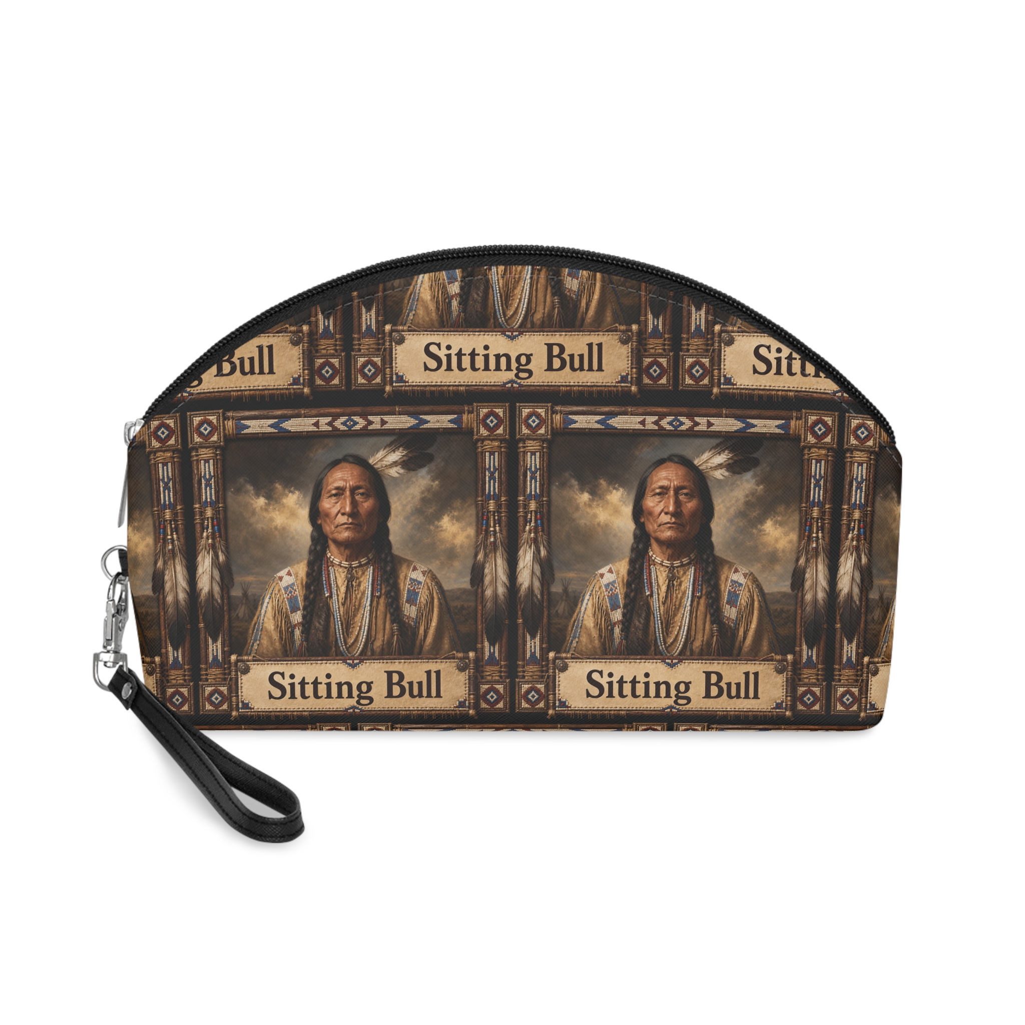 Sitting Bull Makeup Bag