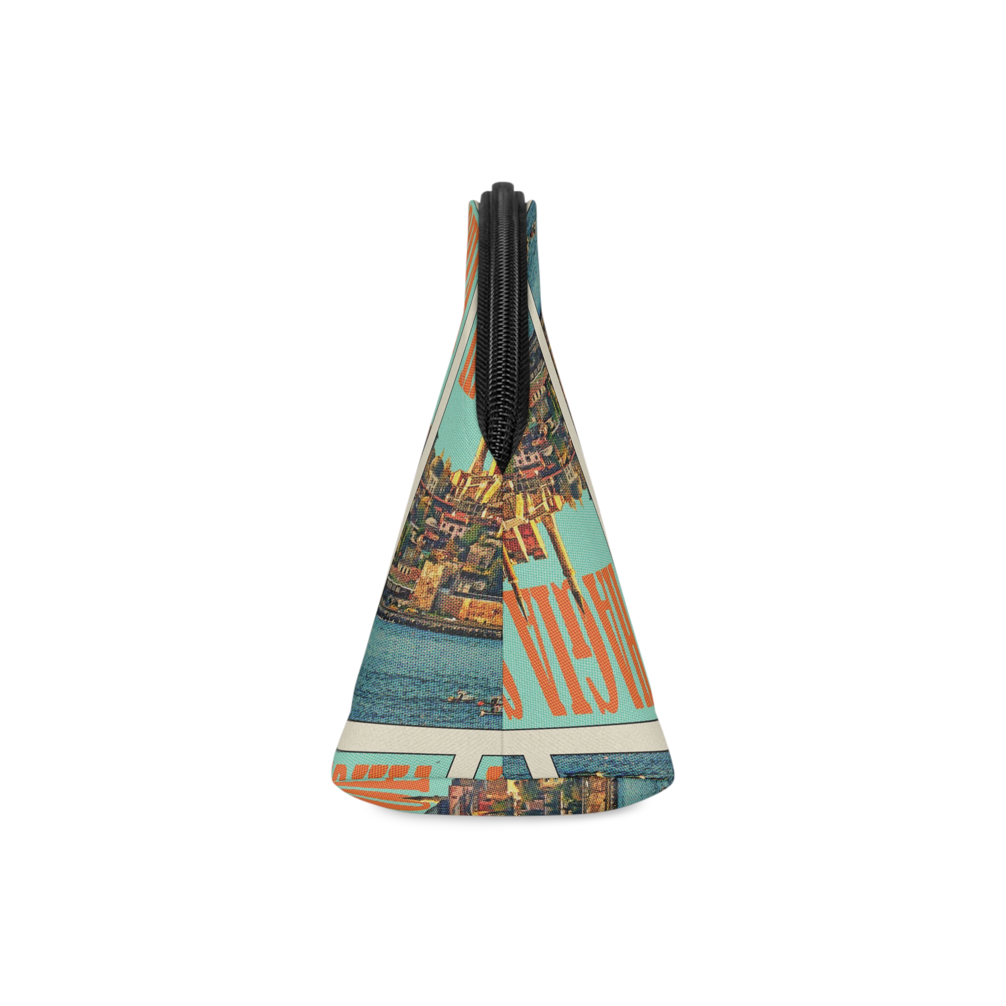Hagia Sophia Retro Travel Poster Makeup Bag - Image 4