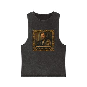 Henri de Toulouse Lautrec Unisex Stonewash Tank Top