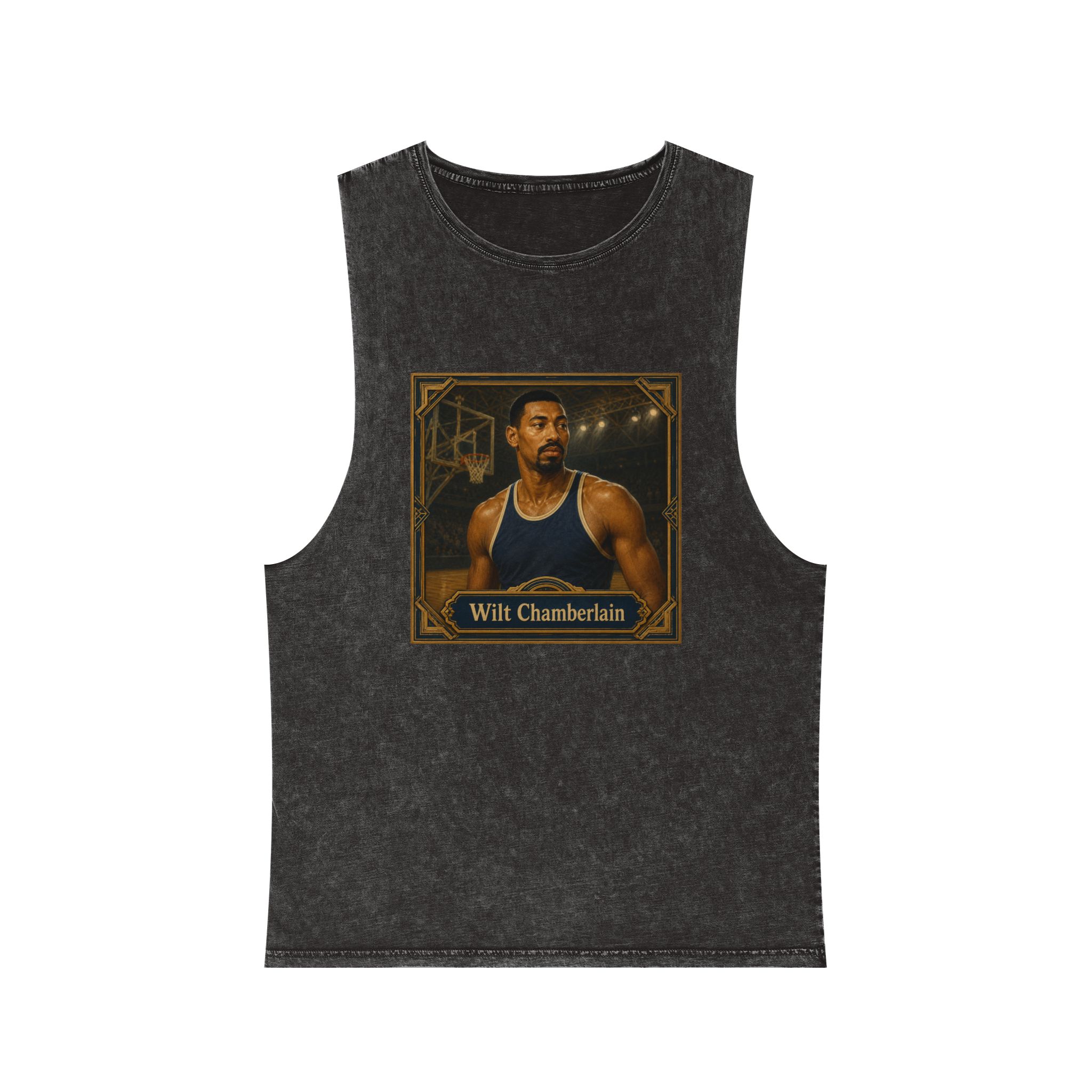 Wilt Chamberlain Unisex Stonewash Tank Top