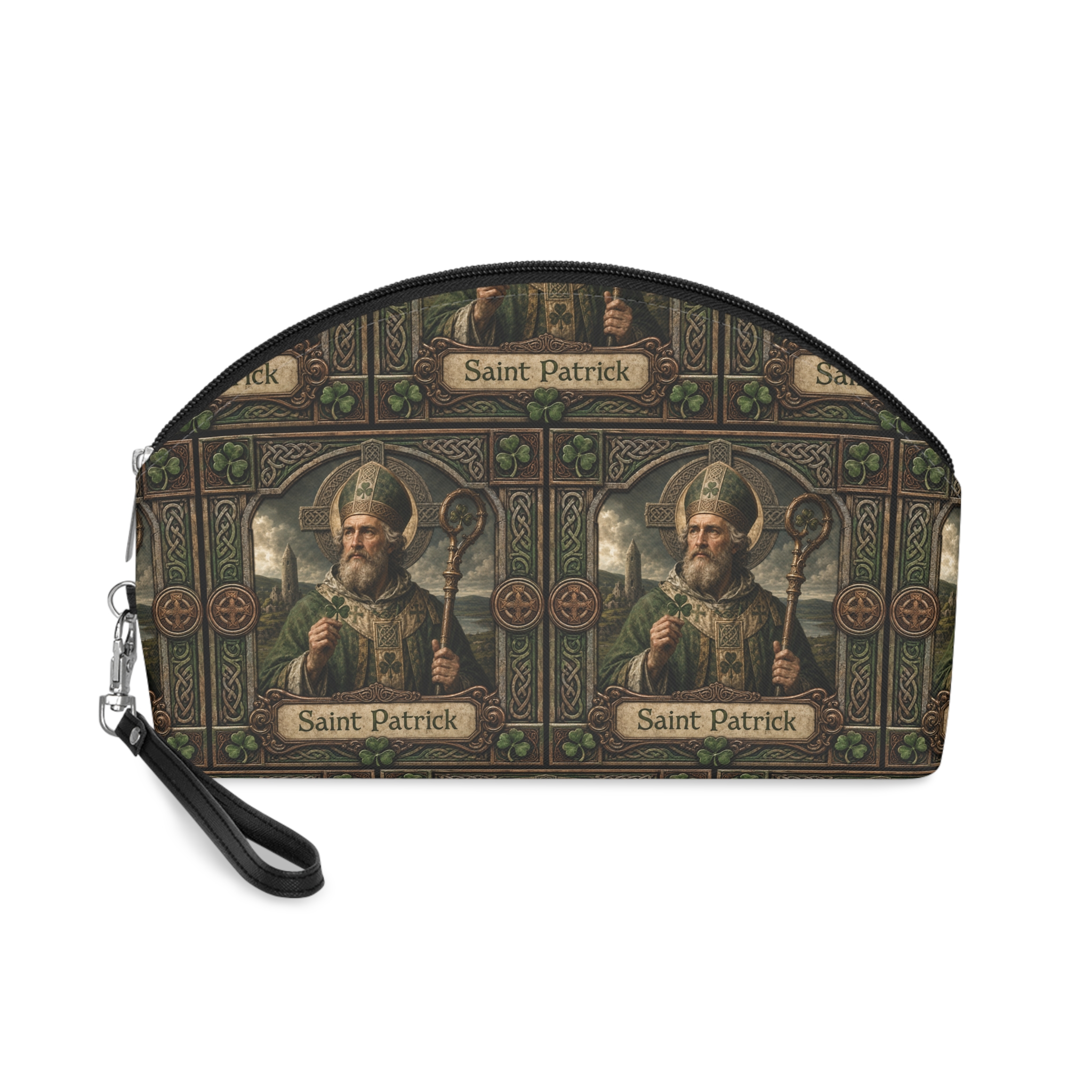 Saint Patrick Makeup Bag