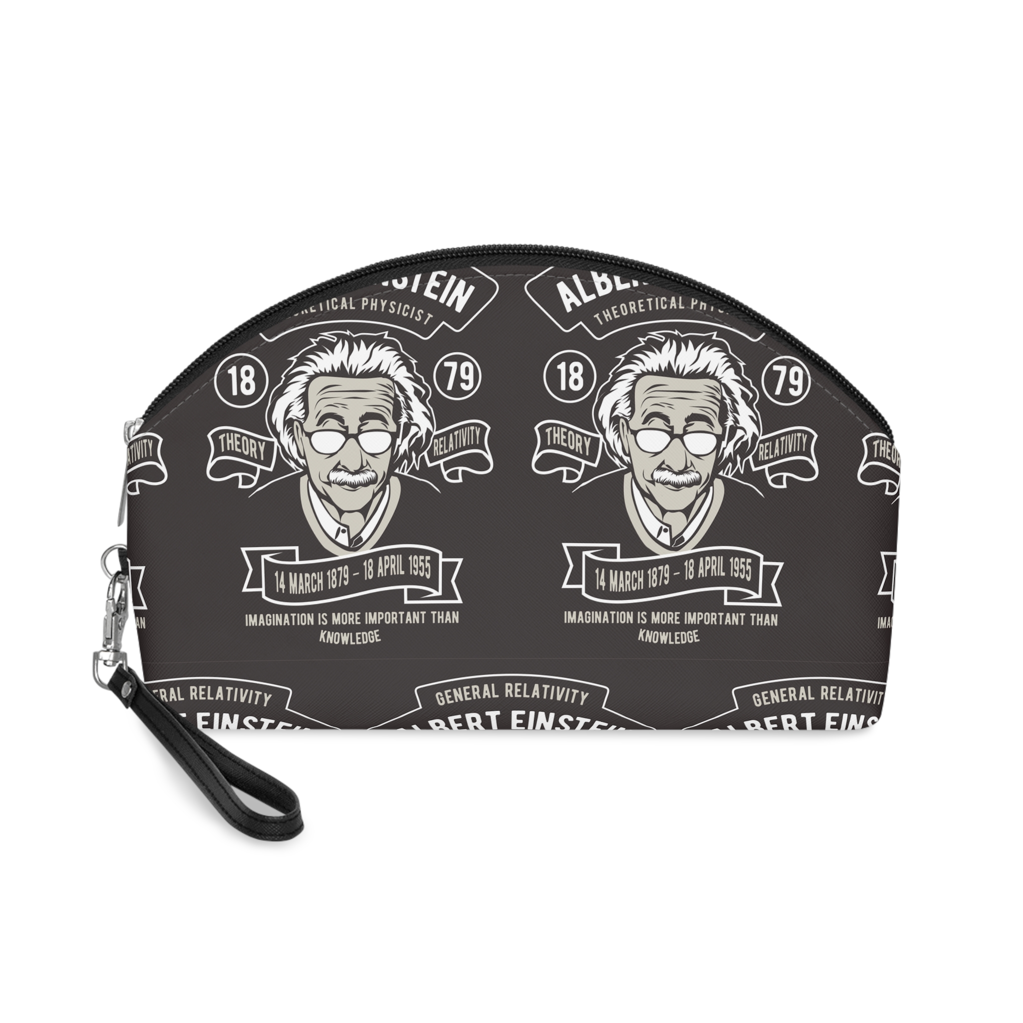 Albert Einstein Copia Makeup Bag