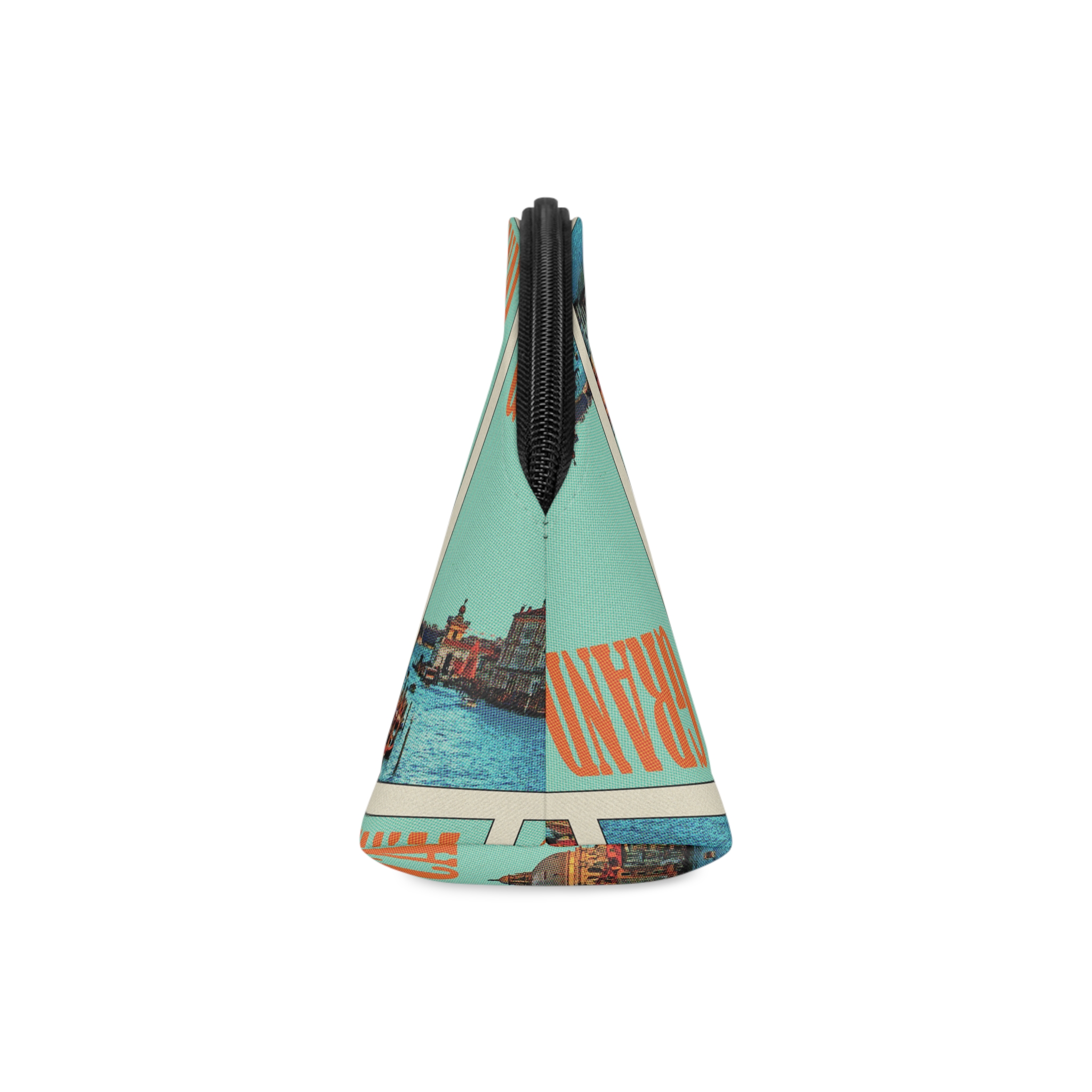 Grand Canal Retro Travel Poster (1) Makeup Bag - Image 4