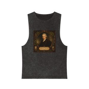 Edward Jenner Unisex Stonewash Tank Top