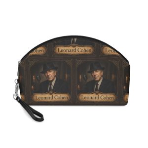 Leonard Cohen Makeup Bag