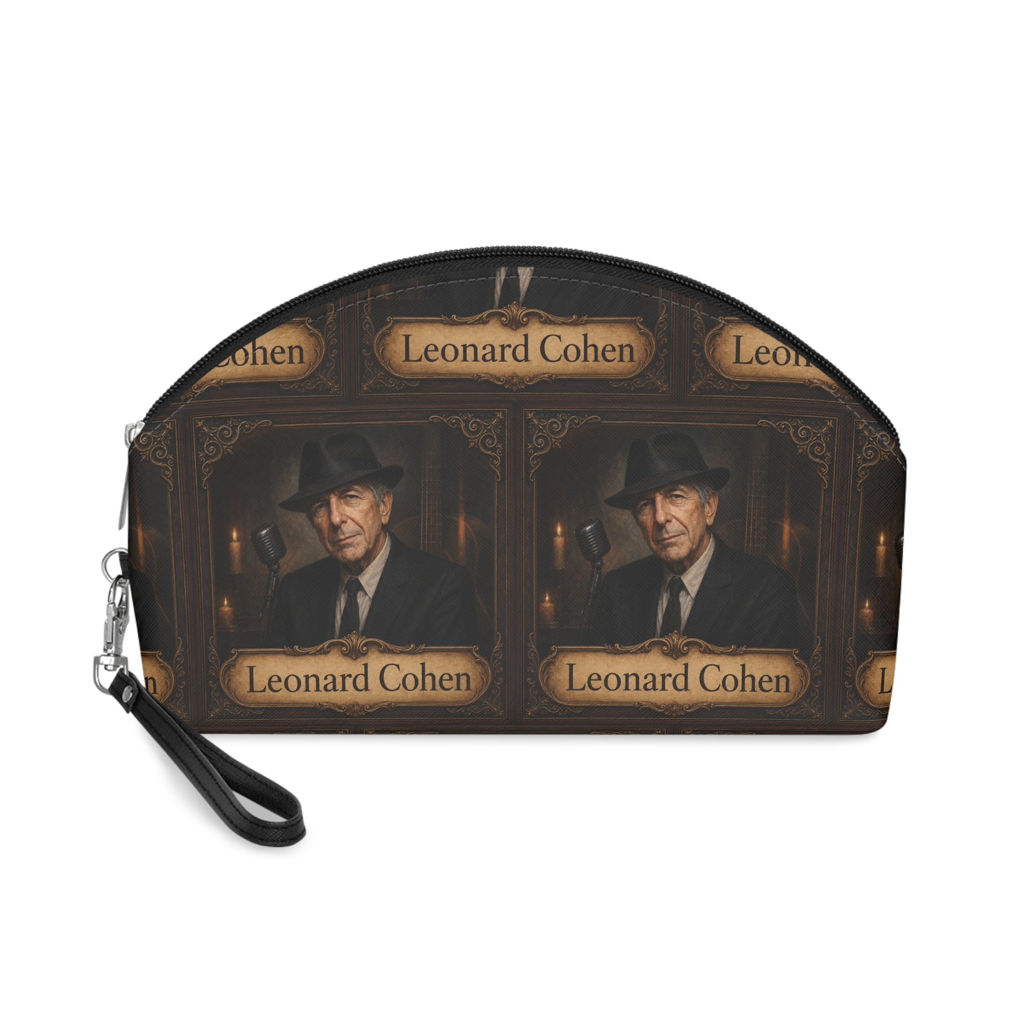 Leonard Cohen Makeup Bag