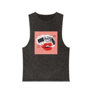 Historical Design A98C85 Unisex Stonewash Tank Top