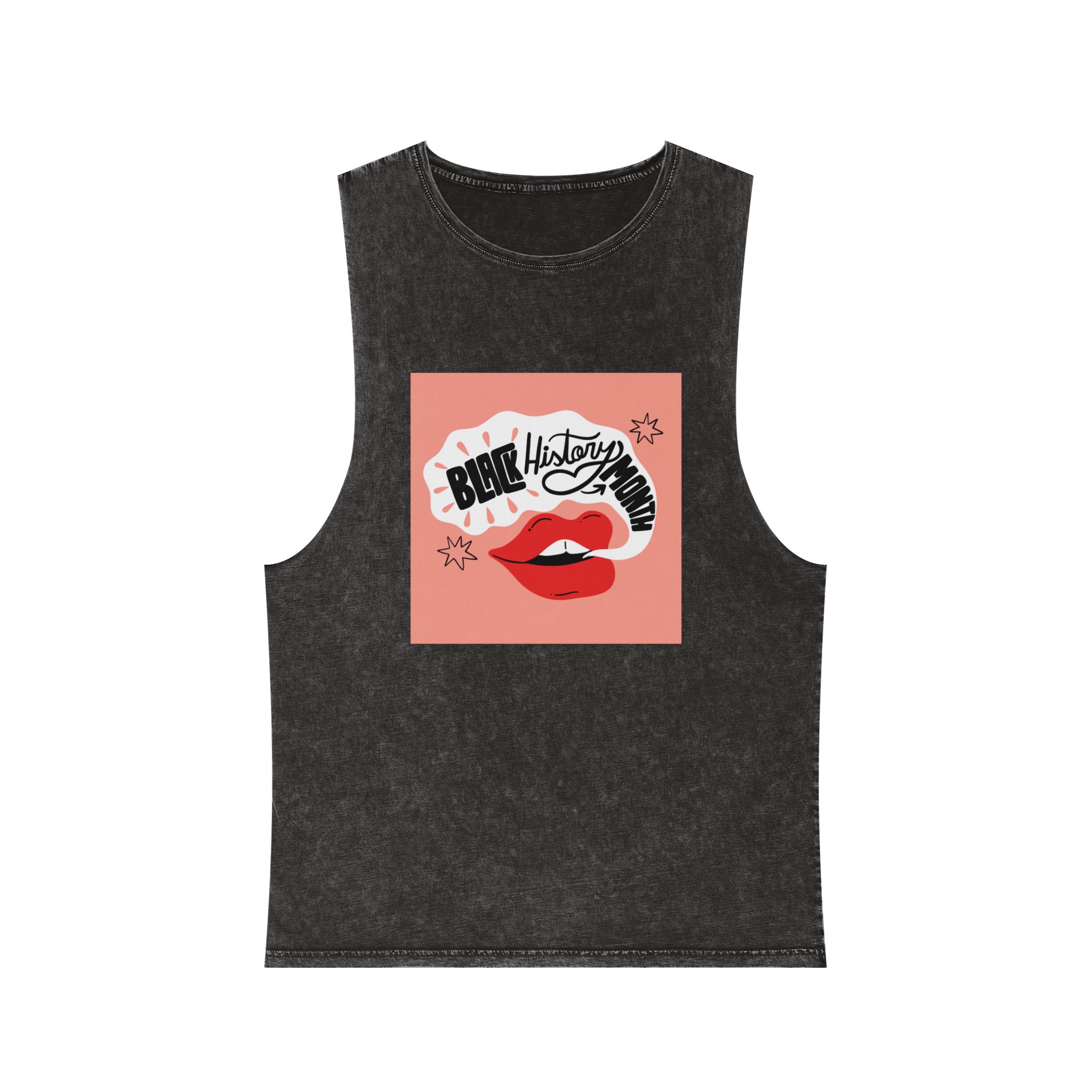 Historical Design A98C85 Unisex Stonewash Tank Top