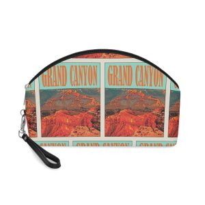 Grand Canyon Retro Travel Poster (2) Makeup Bag