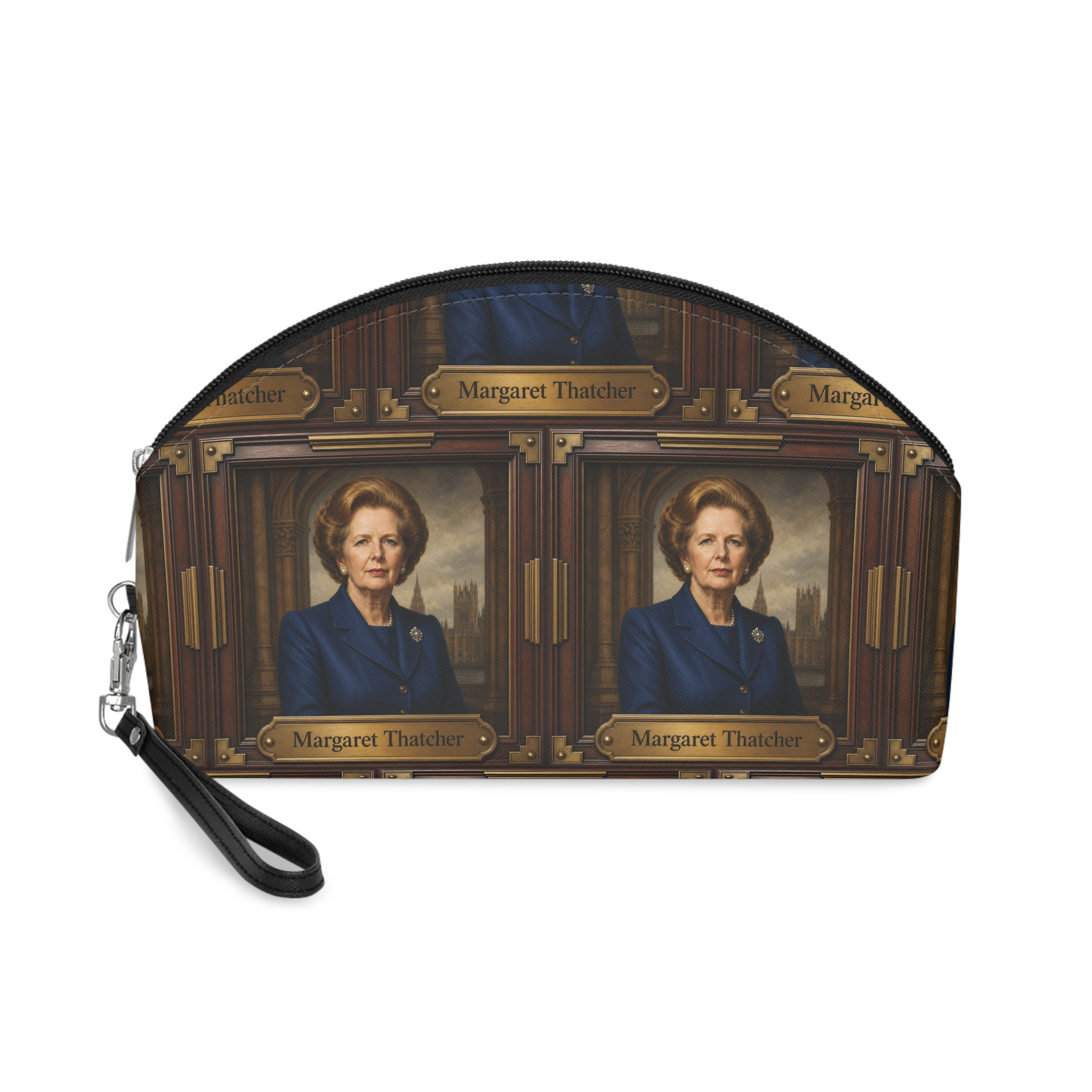 Margaret Thatcher Makeup Bag