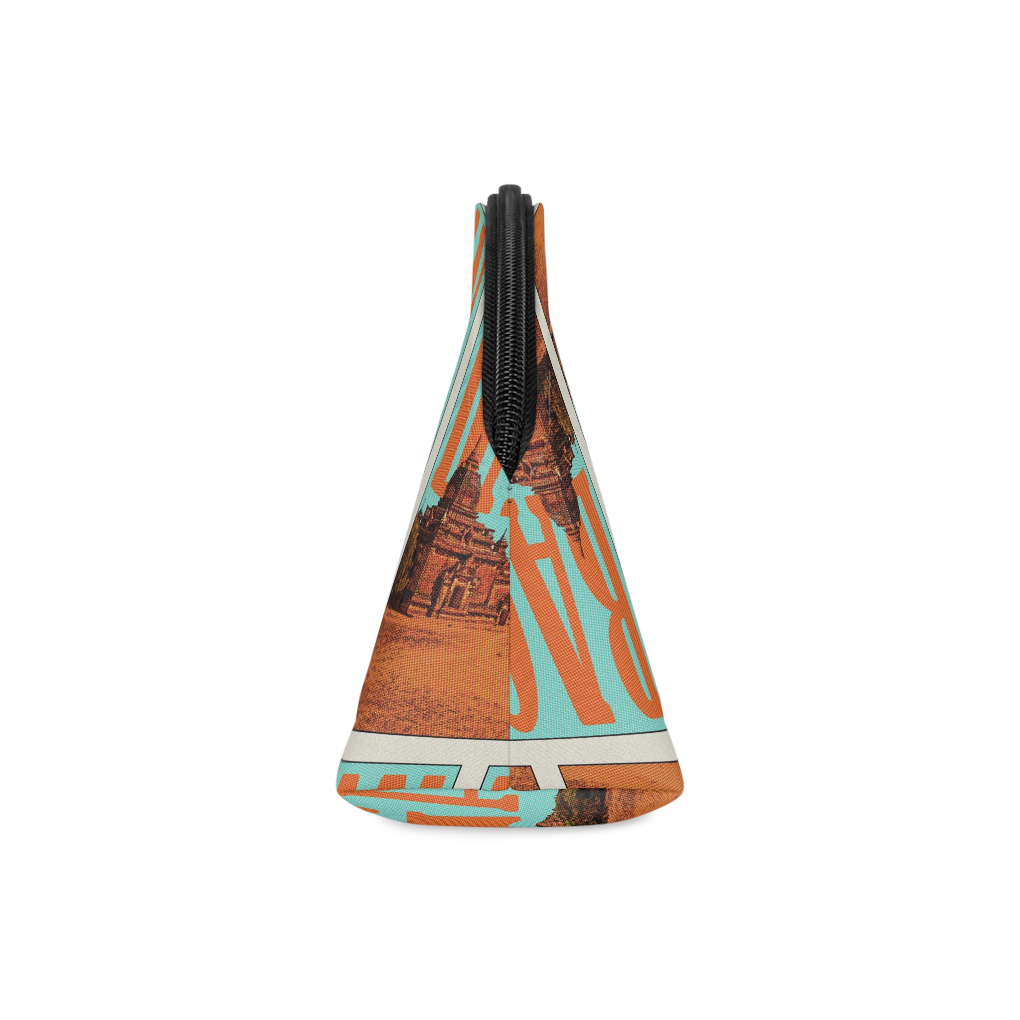 Bagan Retro Travel Poster Makeup Bag - Image 4