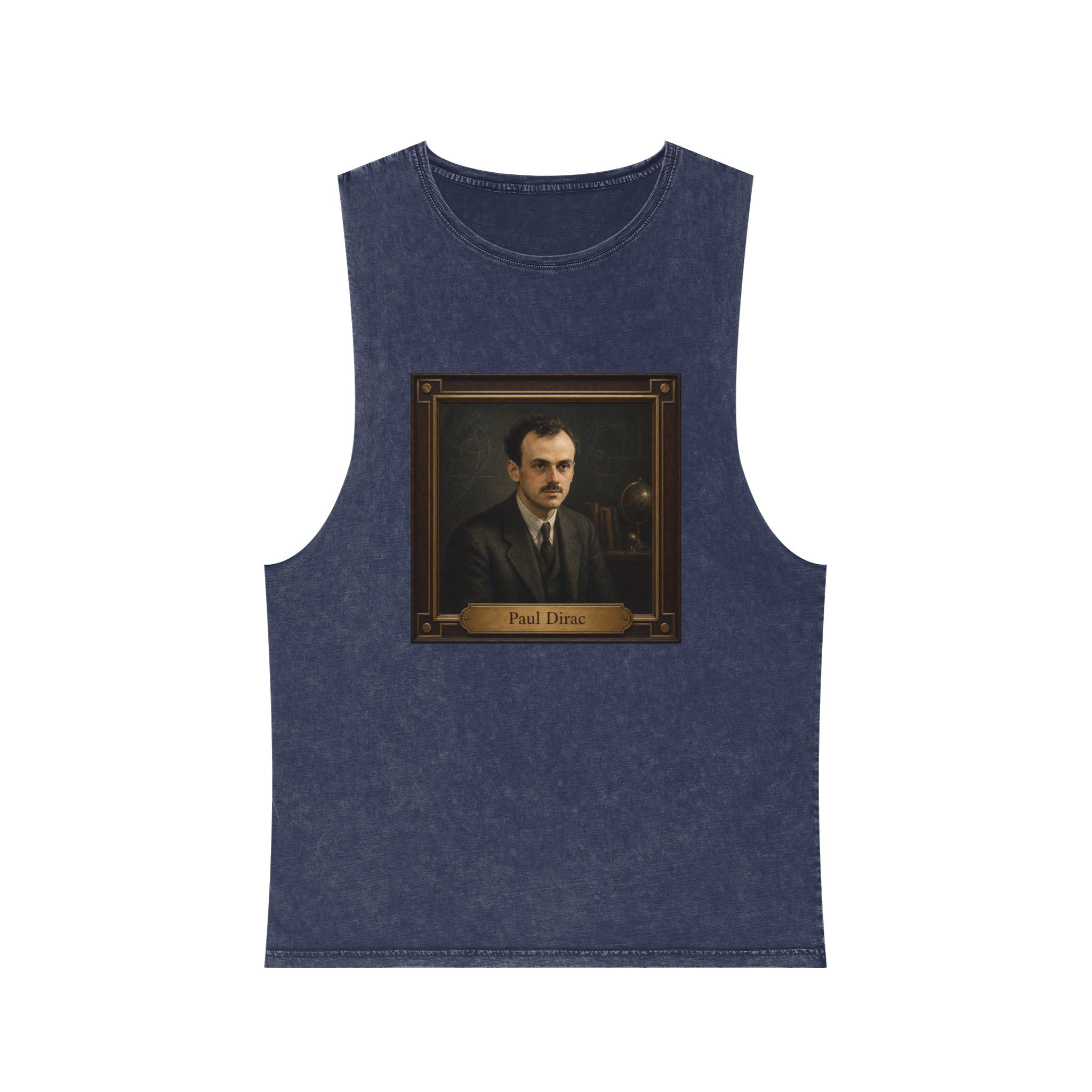 Paul Dirac Unisex Stonewash Tank Top - Image 13