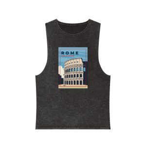 Historical Design E022AB Unisex Stonewash Tank Top
