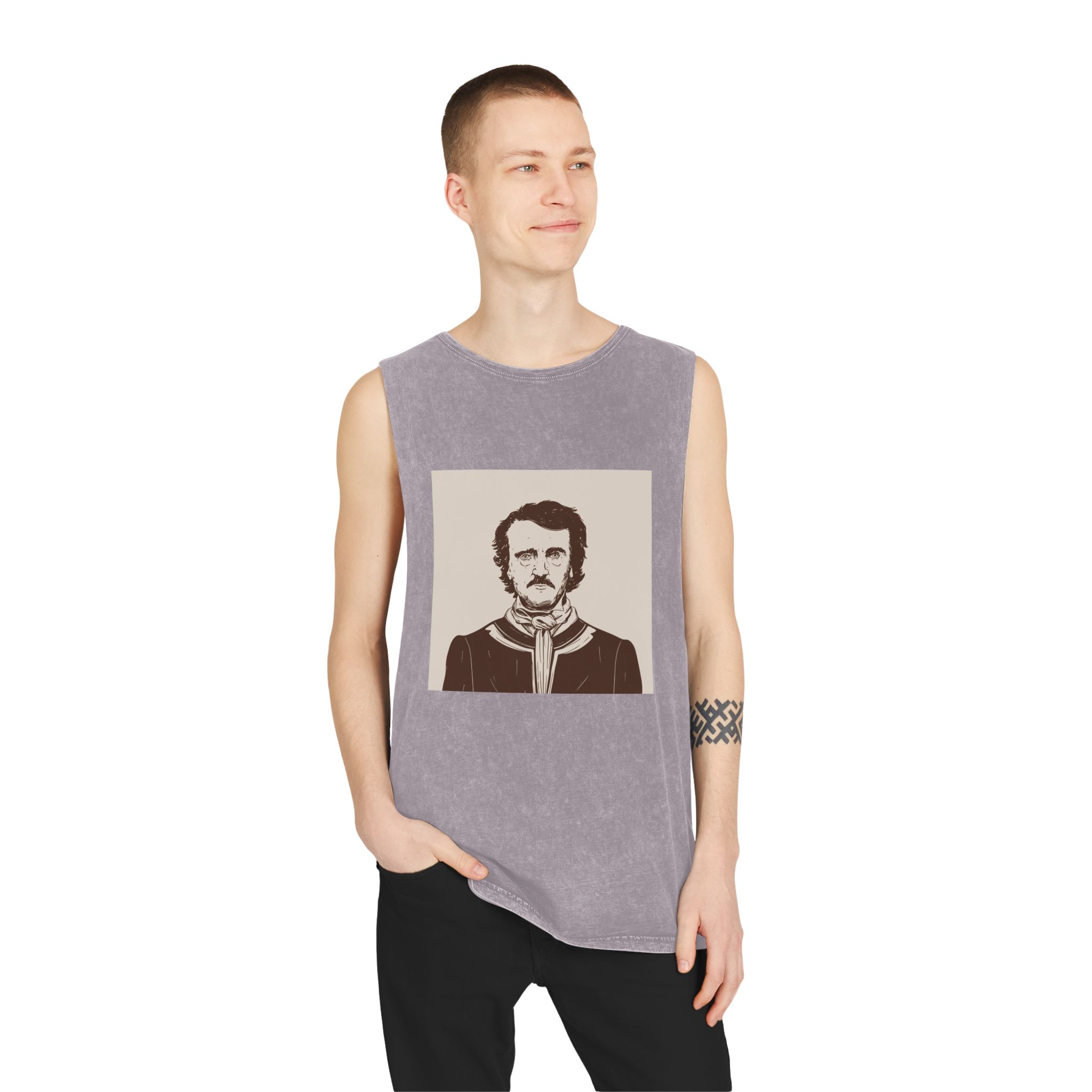 Historical Design B097FC Unisex Stonewash Tank Top - Image 19