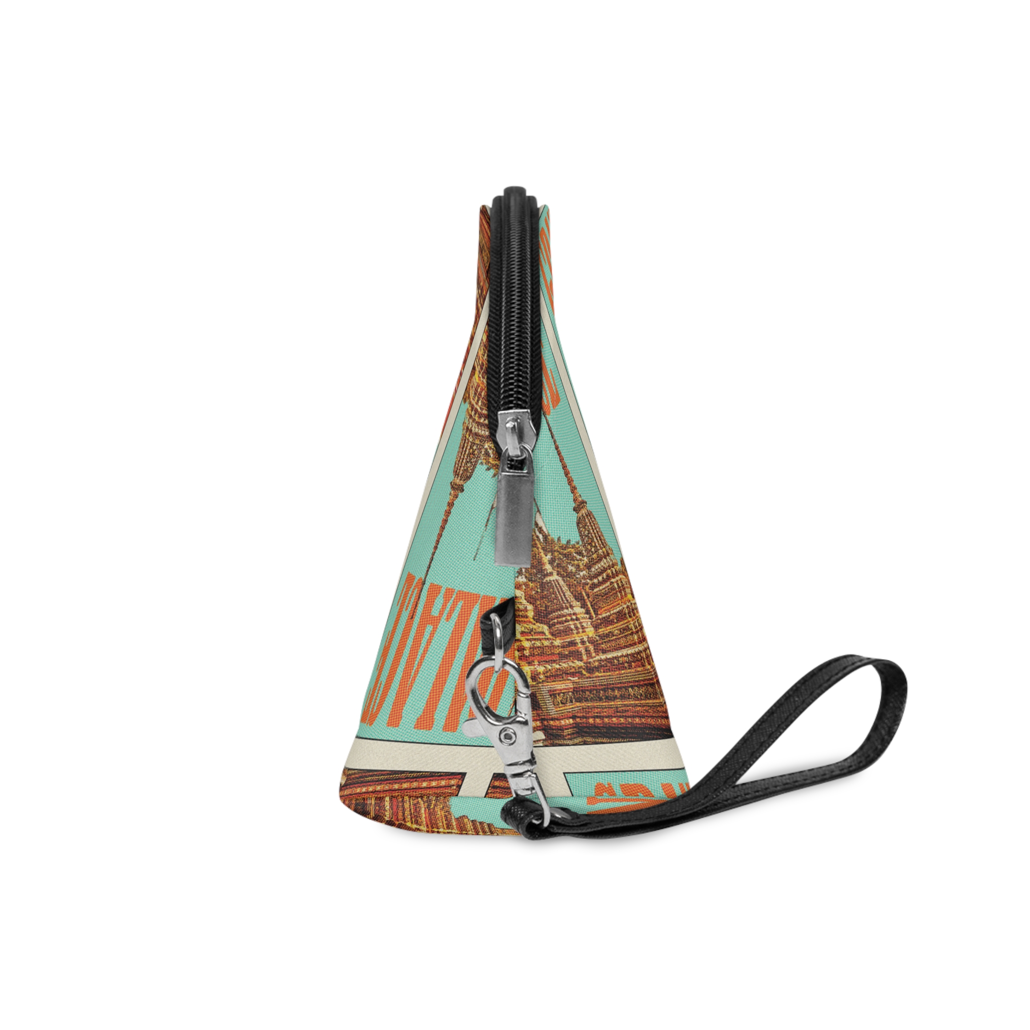 Grand Palace Retro Travel Poster Makeup Bag - Image 3