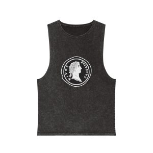 Historical Design E4E6D2 Unisex Stonewash Tank Top