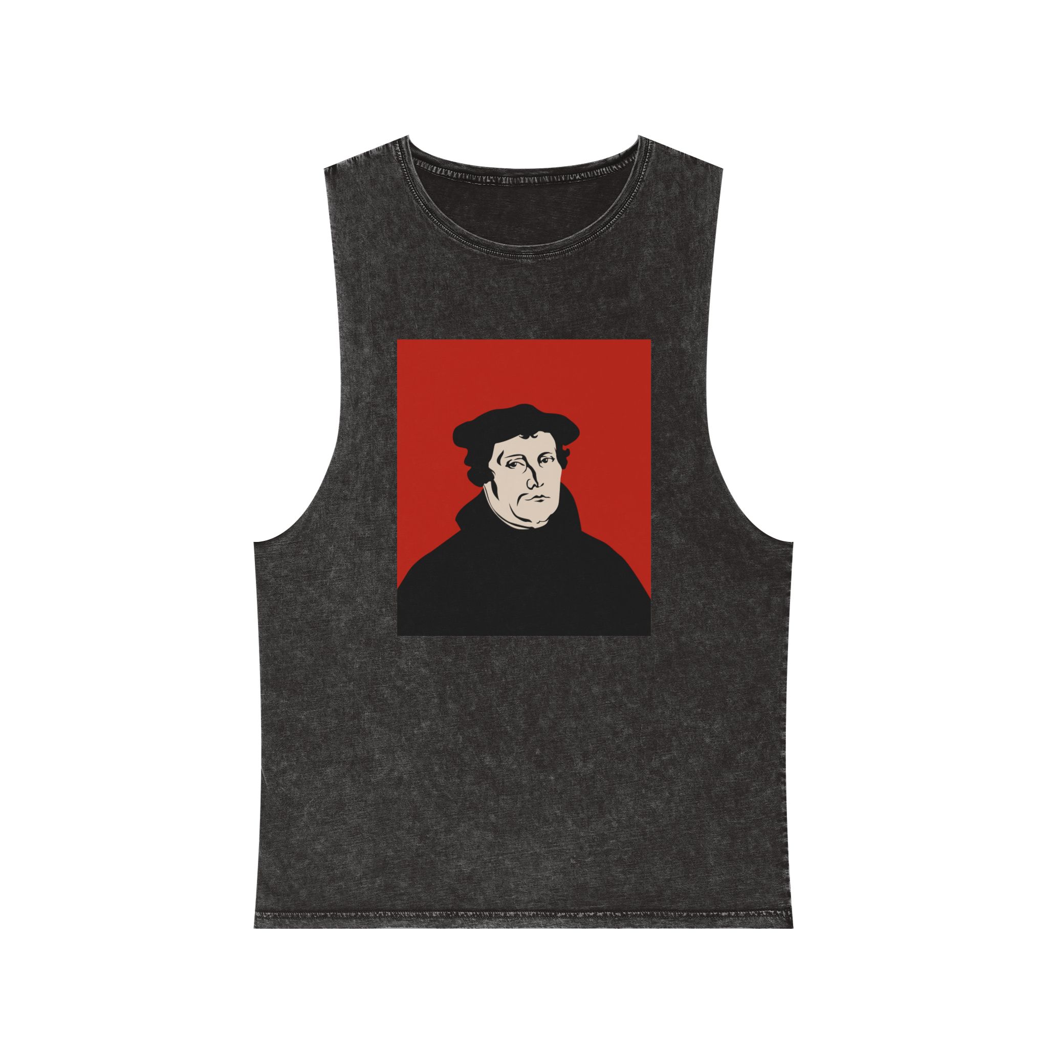 Martin Luther Unisex Stonewash Tank Top