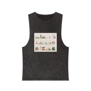 Historical Design 433673 Unisex Stonewash Tank Top