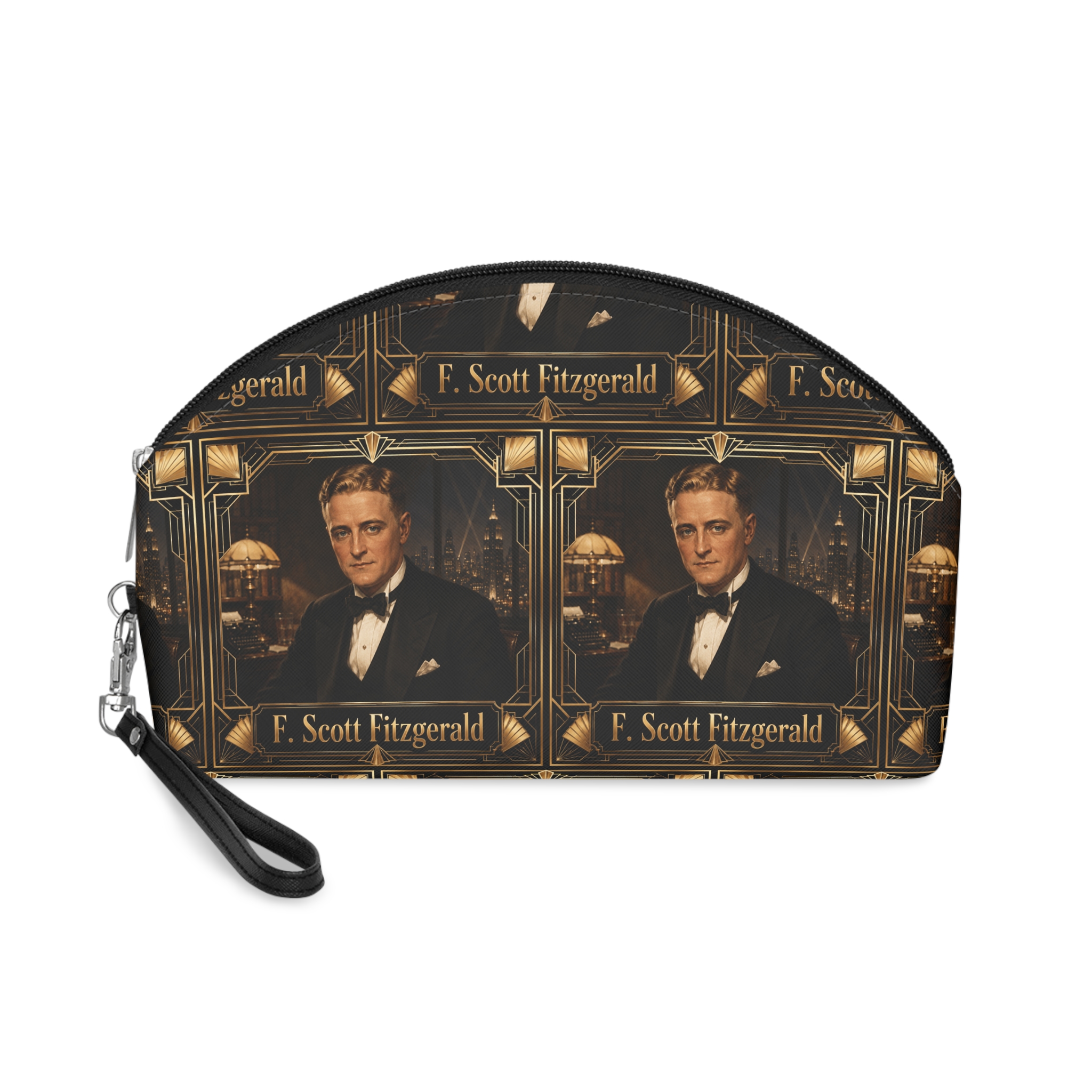 F Scott Fitzgerald Makeup Bag