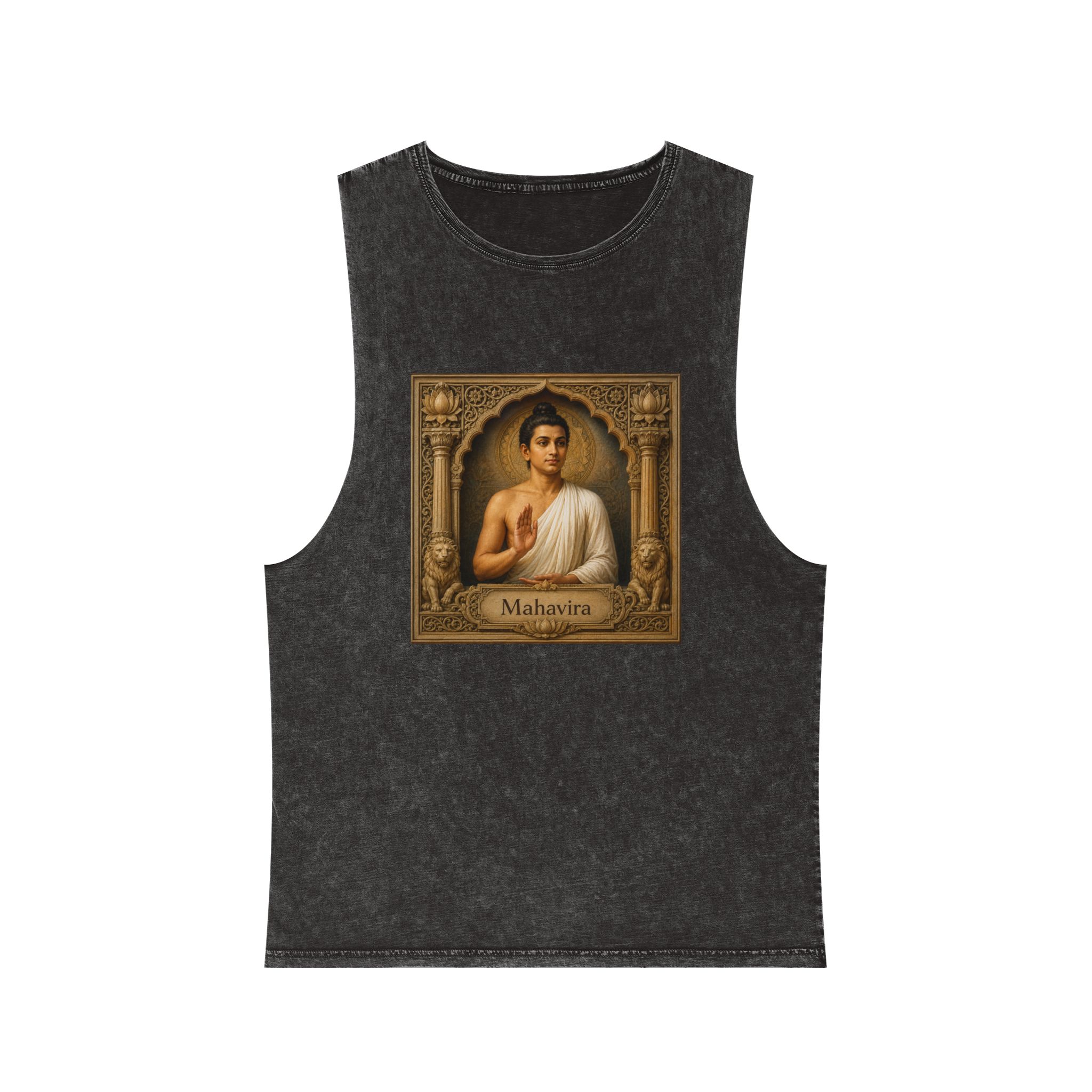 Mahavira Unisex Stonewash Tank Top