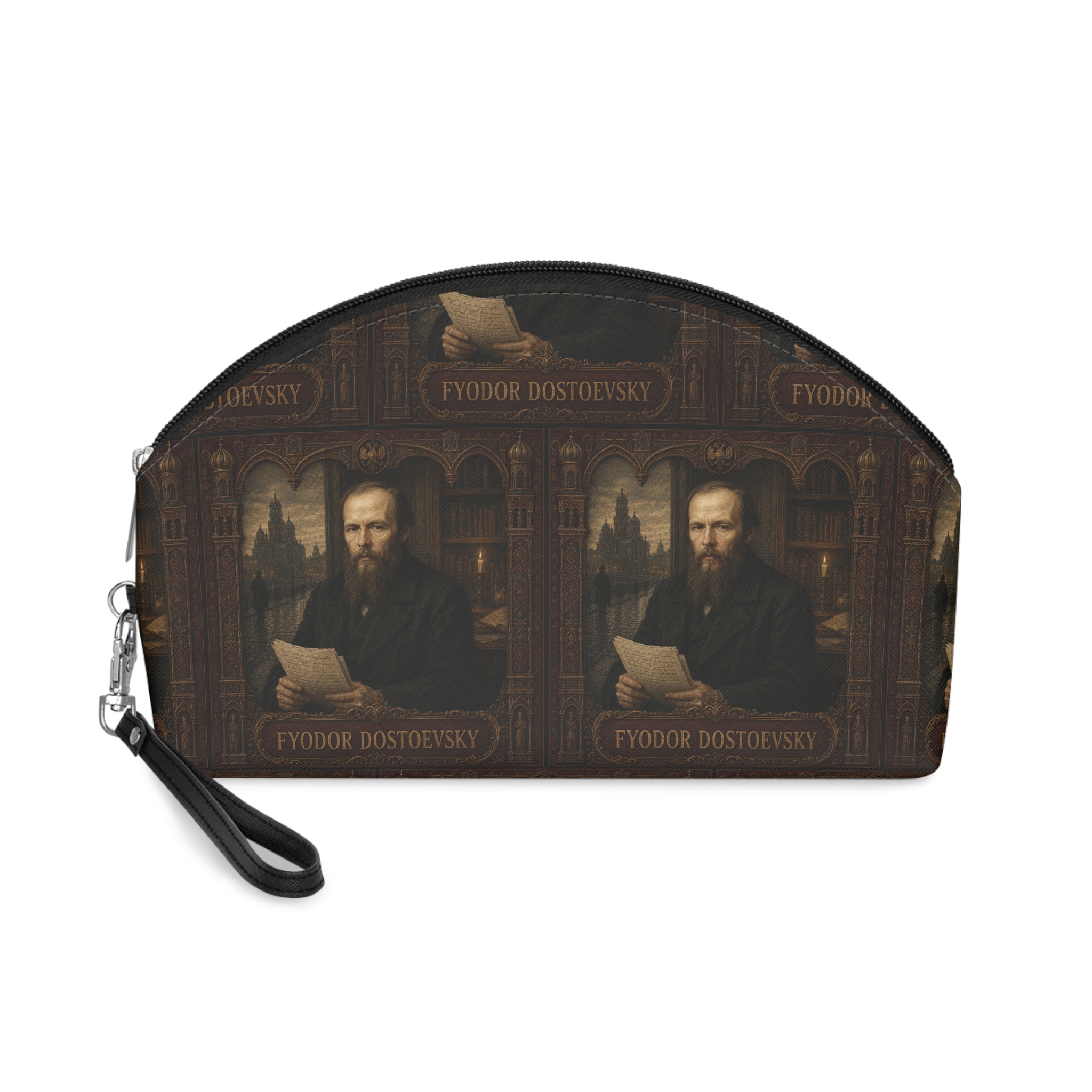Fyodor Dostoevsky Makeup Bag