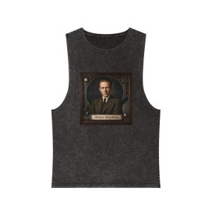 Werner Heisenberg Unisex Stonewash Tank Top