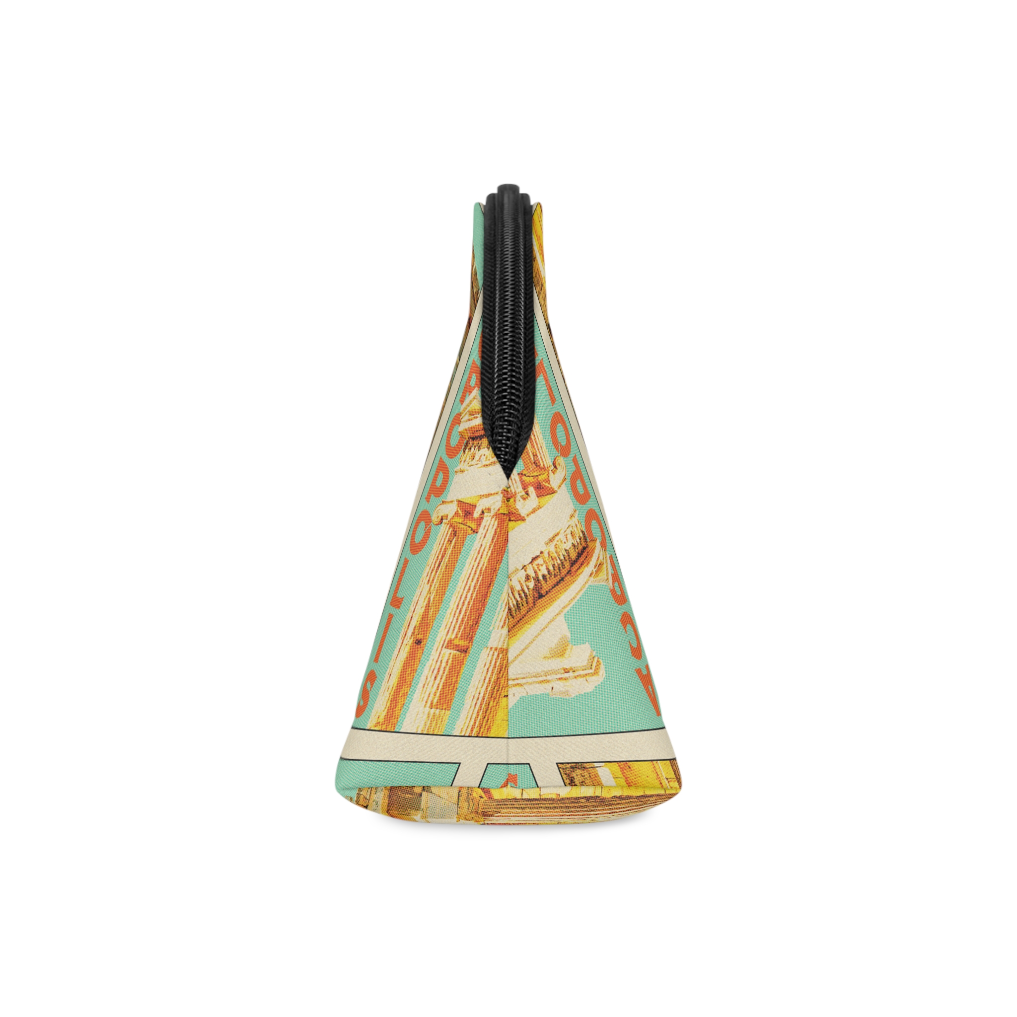 Acropolis Retro Travel Poster Makeup Bag - Image 4