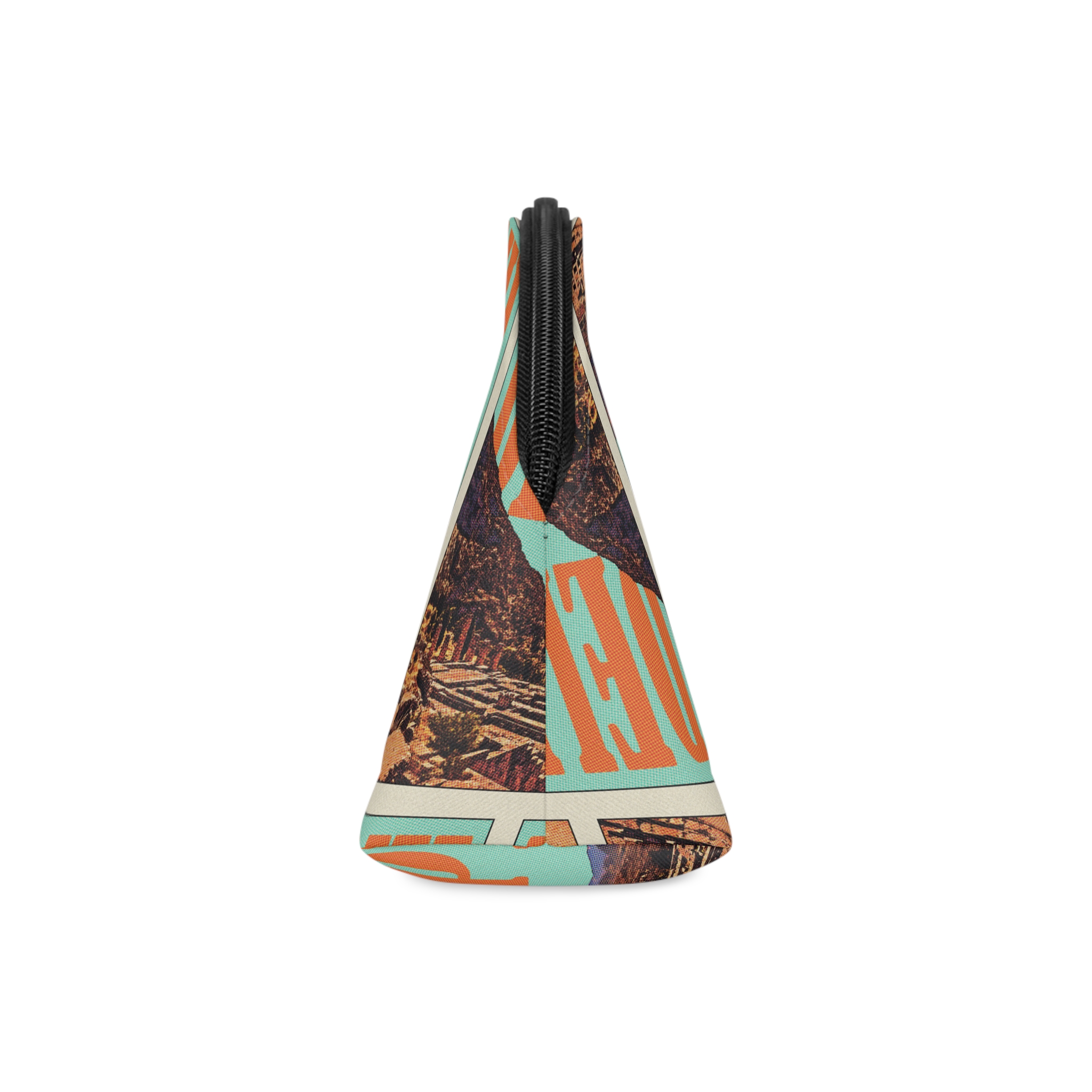 Delphi Retro Travel Poster Makeup Bag - Image 4