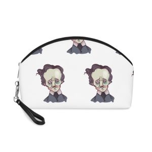 Hand Drawn Caricature Illustration Makeup Bag