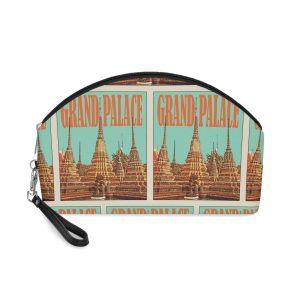 Grand Palace Retro Travel Poster Makeup Bag
