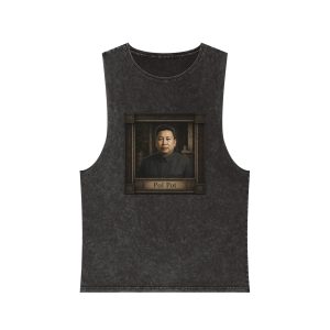 Pol Pot Unisex Stonewash Tank Top
