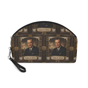 Lyndon B Johnson Makeup Bag