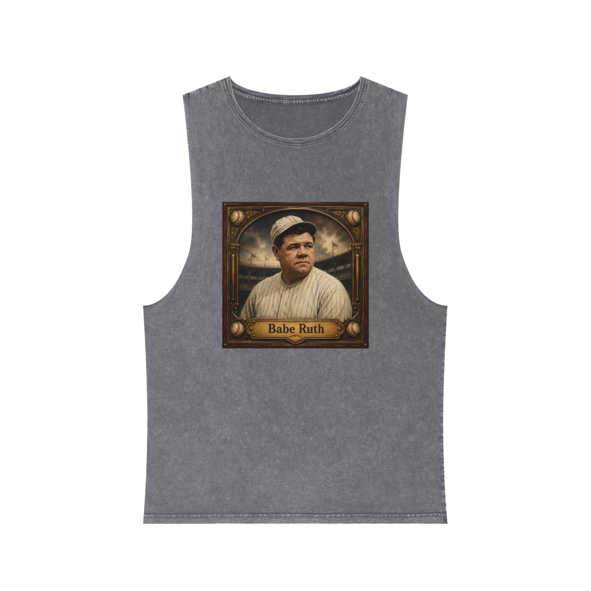 Babe Ruth Unisex Stonewash Tank Top - Image 9