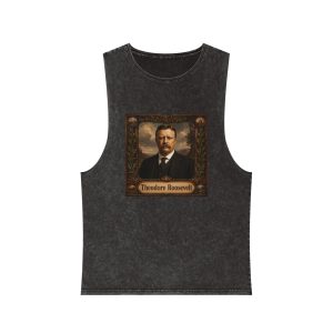 Woodrow Wilson Unisex Stonewash Tank Top