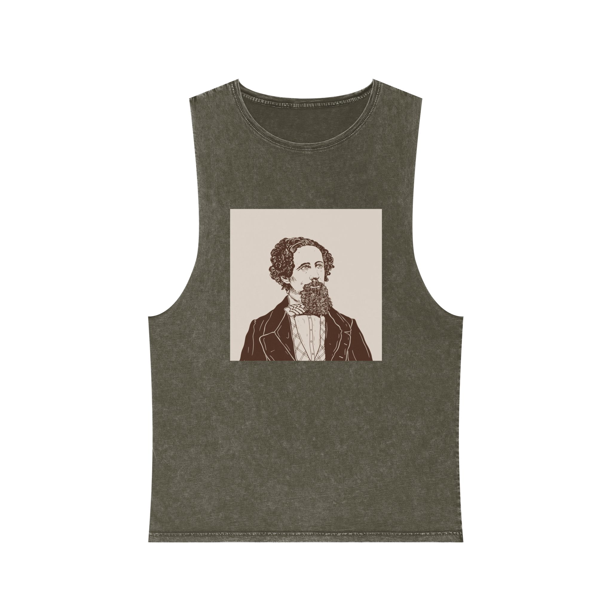 Historical Design 478908 Unisex Stonewash Tank Top - Image 5
