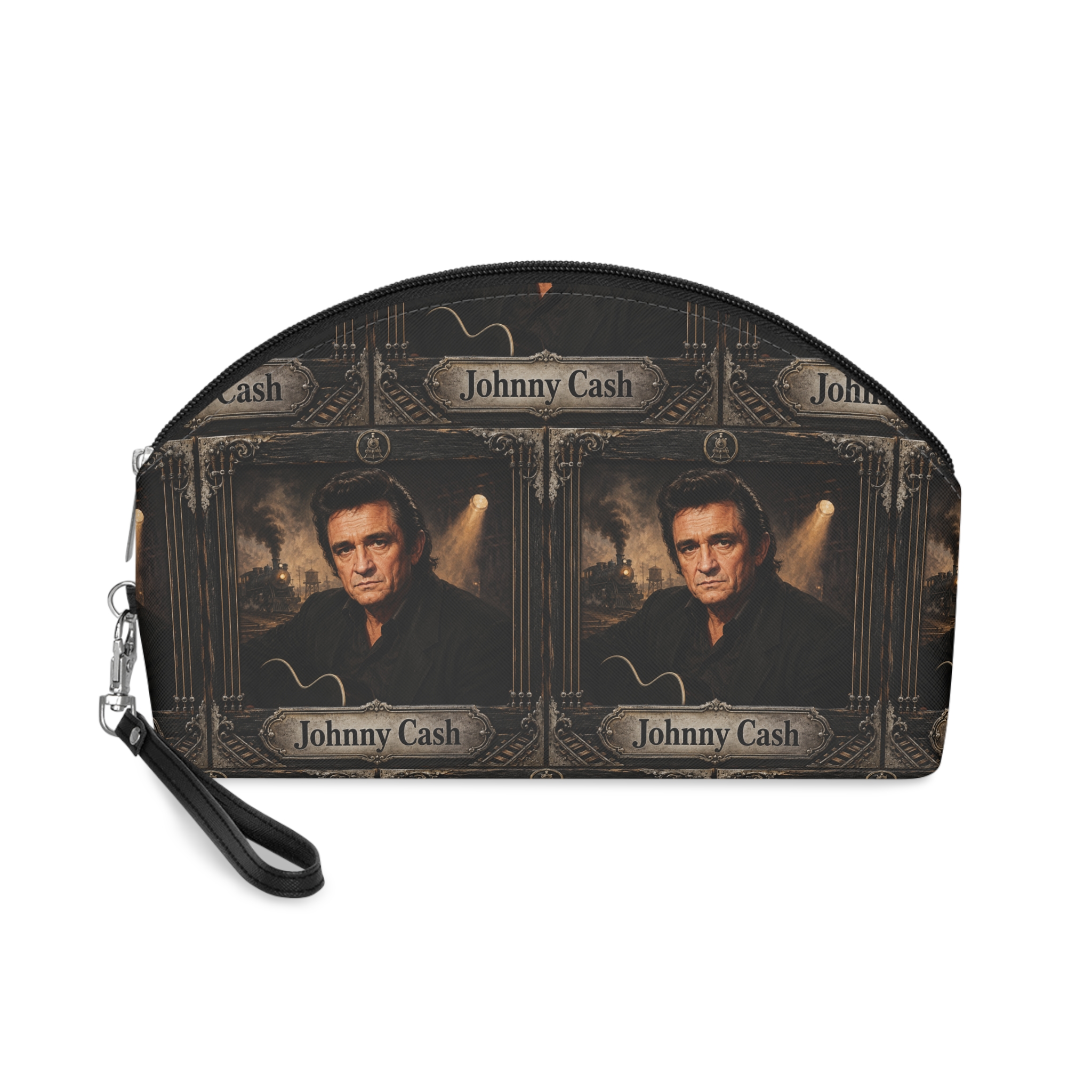 Johnny Cash Makeup Bag