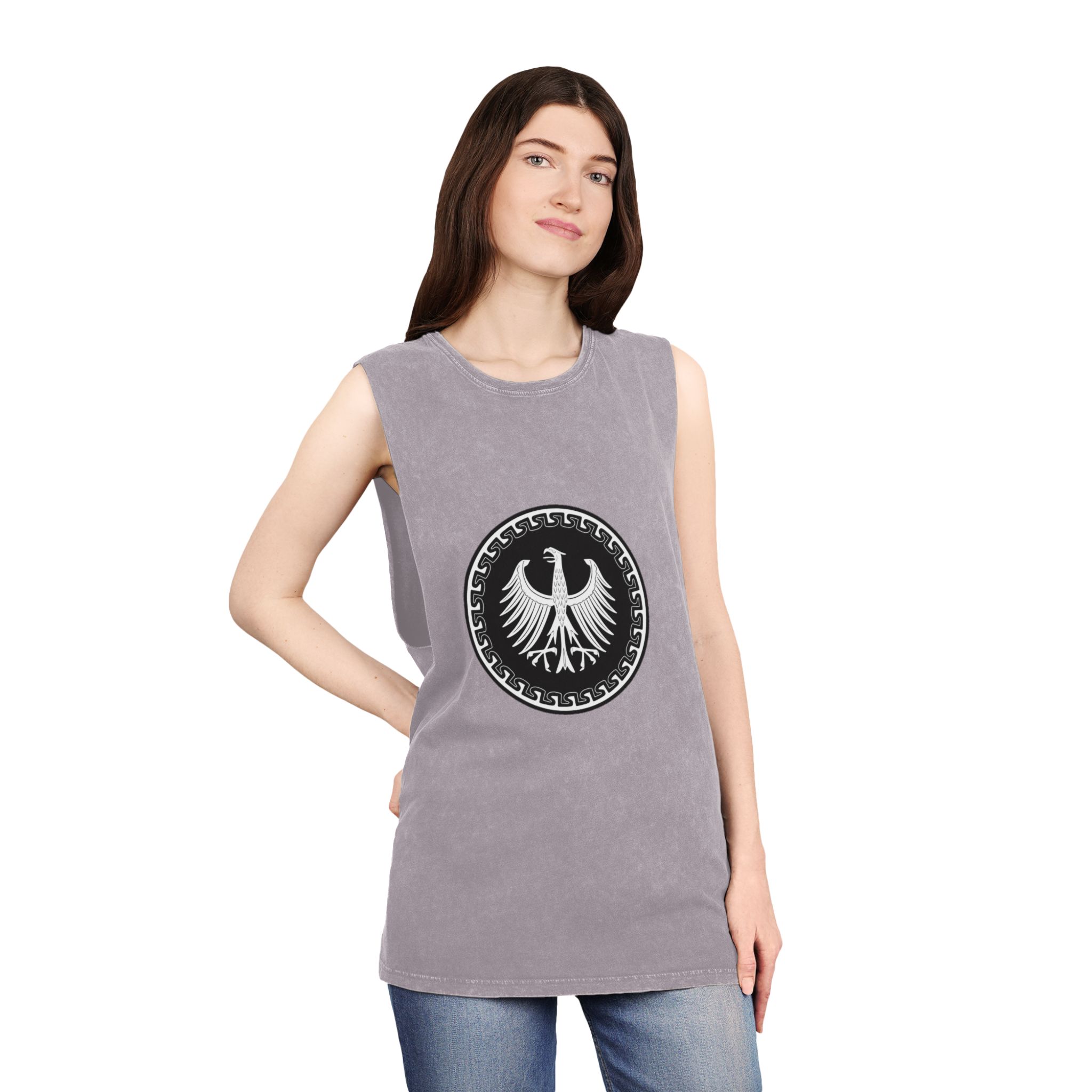 Historical Design 20BB62 Unisex Stonewash Tank Top - Image 20