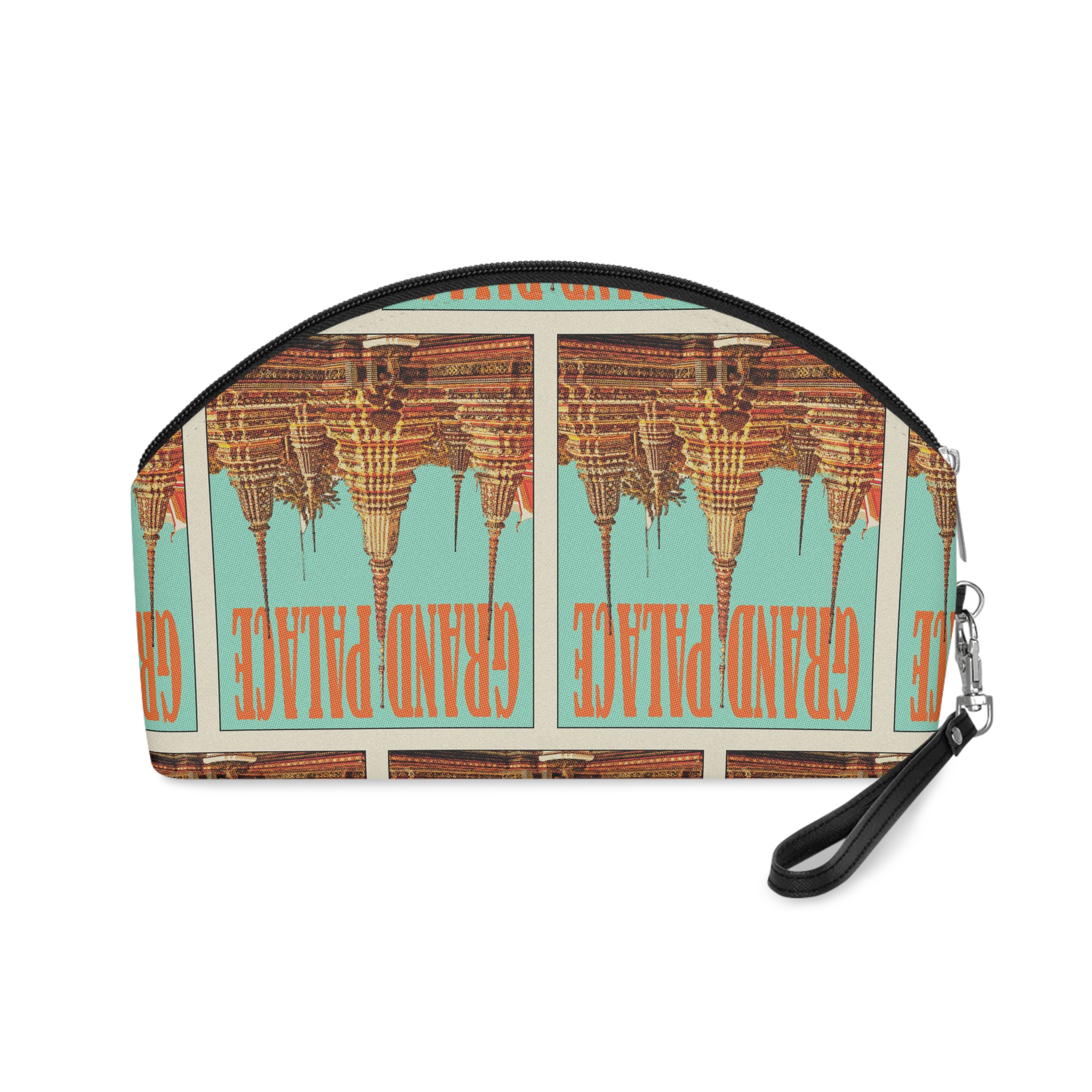 Grand Palace Retro Travel Poster Makeup Bag - Image 2